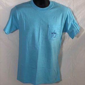 Men’s Guy Harvey Pocket T-shirt Size Sm
